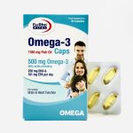 کپسول امگا 3 یوروویتال (500میلی گرم امگا3)