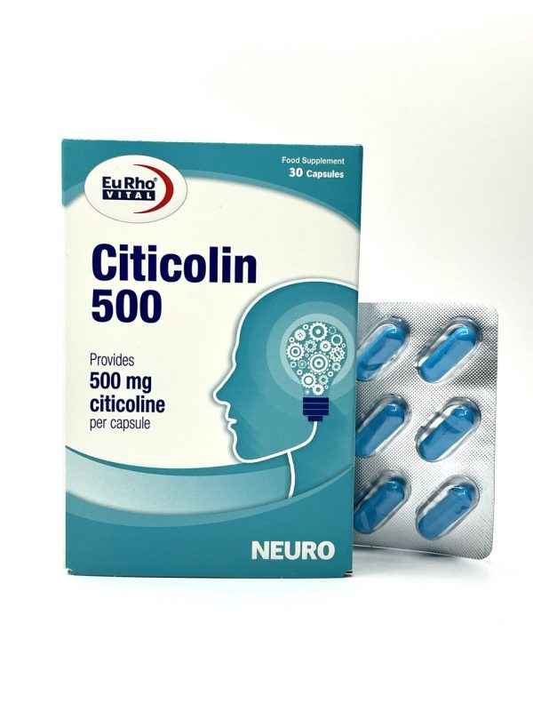 کپسول سیتی کولین 500 یوروویتال (30 عددی)