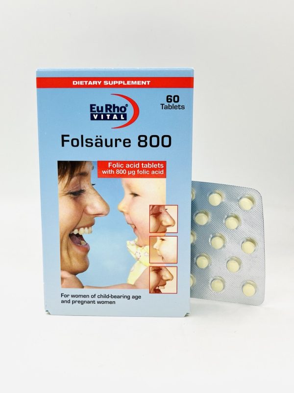 قرص فولیک اسید یوروویتال (60 عدد)