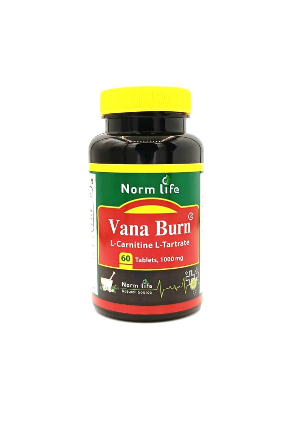 قرص ال کارنیتین 500 میلی گرم وانا برن نورم لایف(60 عدد)