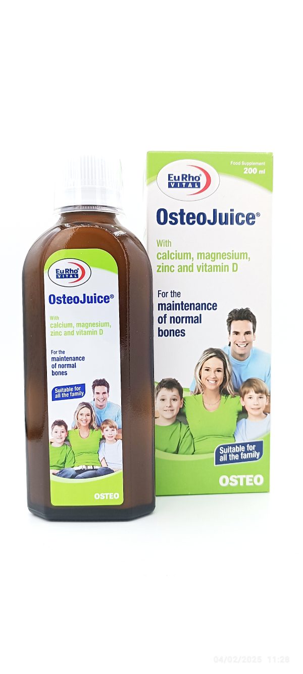 شربت استئوجویس یوروویتال (200 میلی لیتر)